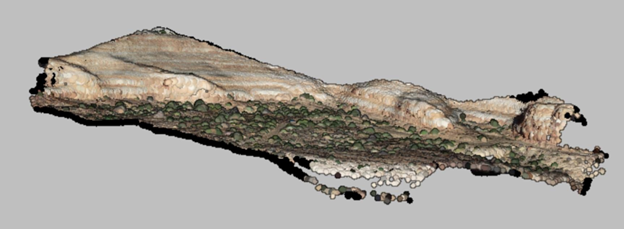 Figure 6: LiDAR point cloud by RGB values