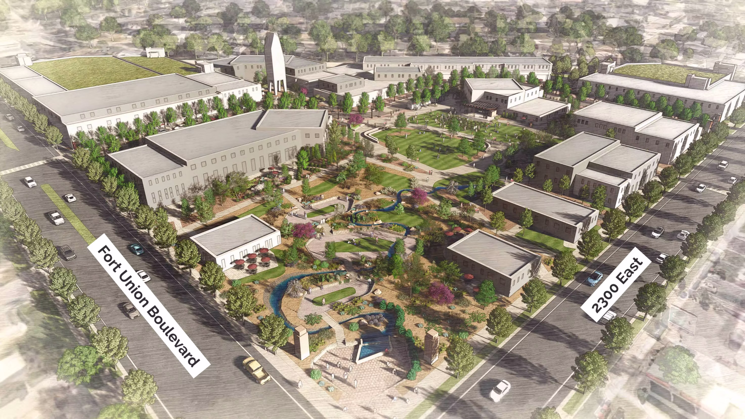 Conceptual rendering of The Heights